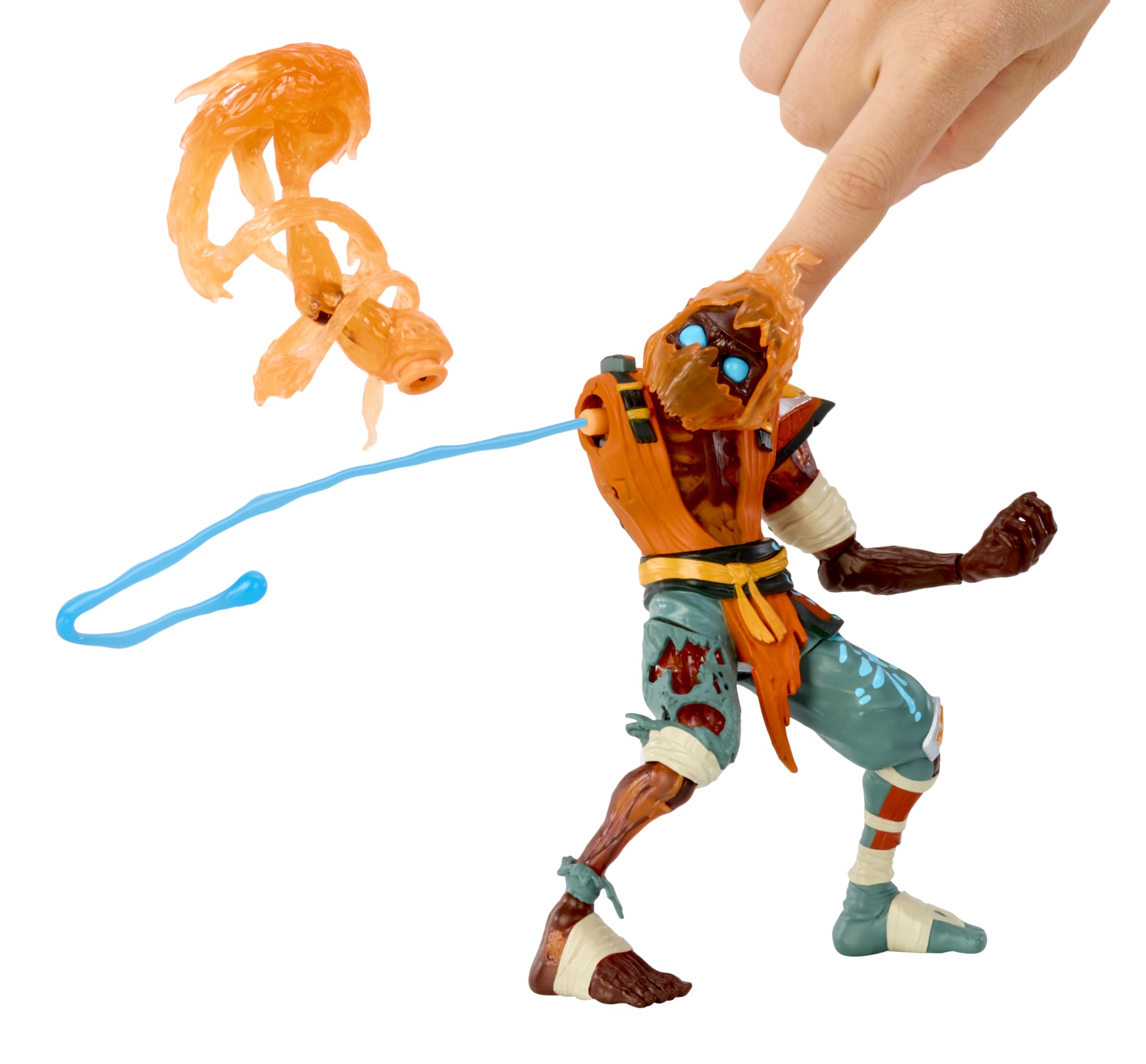 Ninjombie Action Figure - Scorchstrike, Boys Action Ninja Zombie Slime Monster Action Figure, Ages 6 + - Image 5