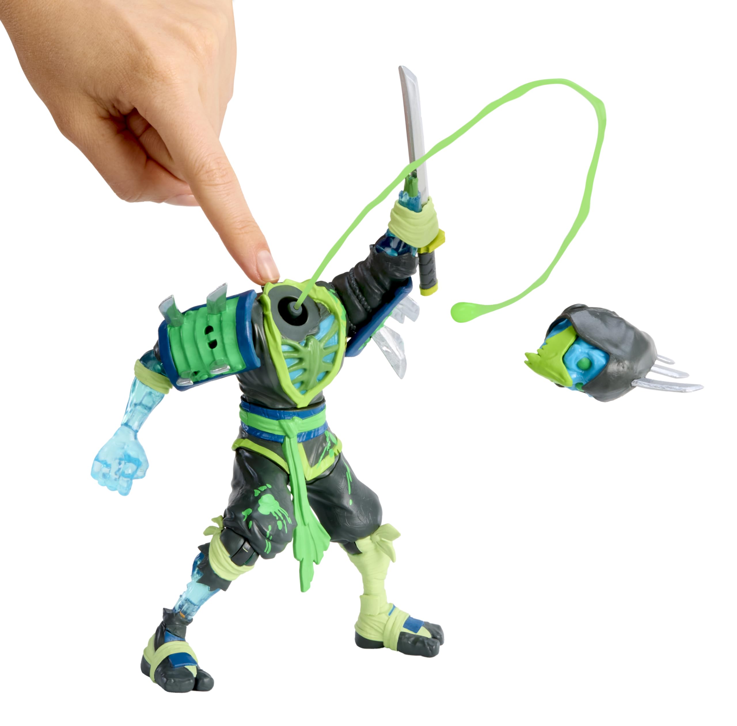 Ninjombie Action Figure - Sword Lord, Boys Action Ninja Zombie Slime Monster Action Figure, Ages 6 + - Image 5