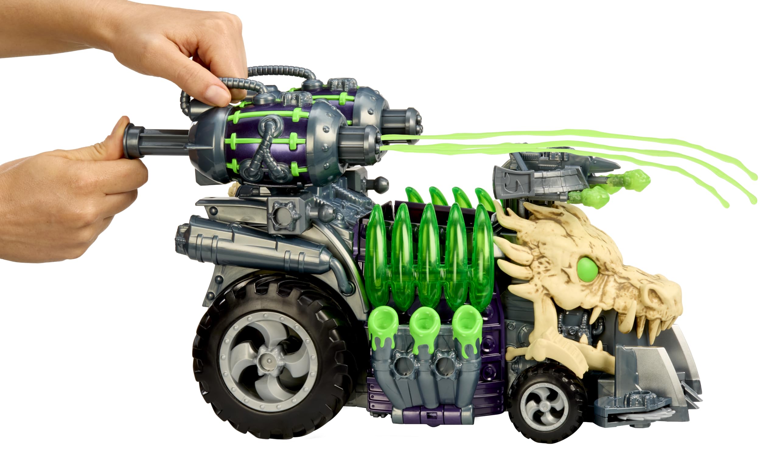 Ninjombie Prime Slime Dragon Vehicle, Boys Action Ninja Zombie Slime Action Figure Vehicle, Ages 6 + - Image 4