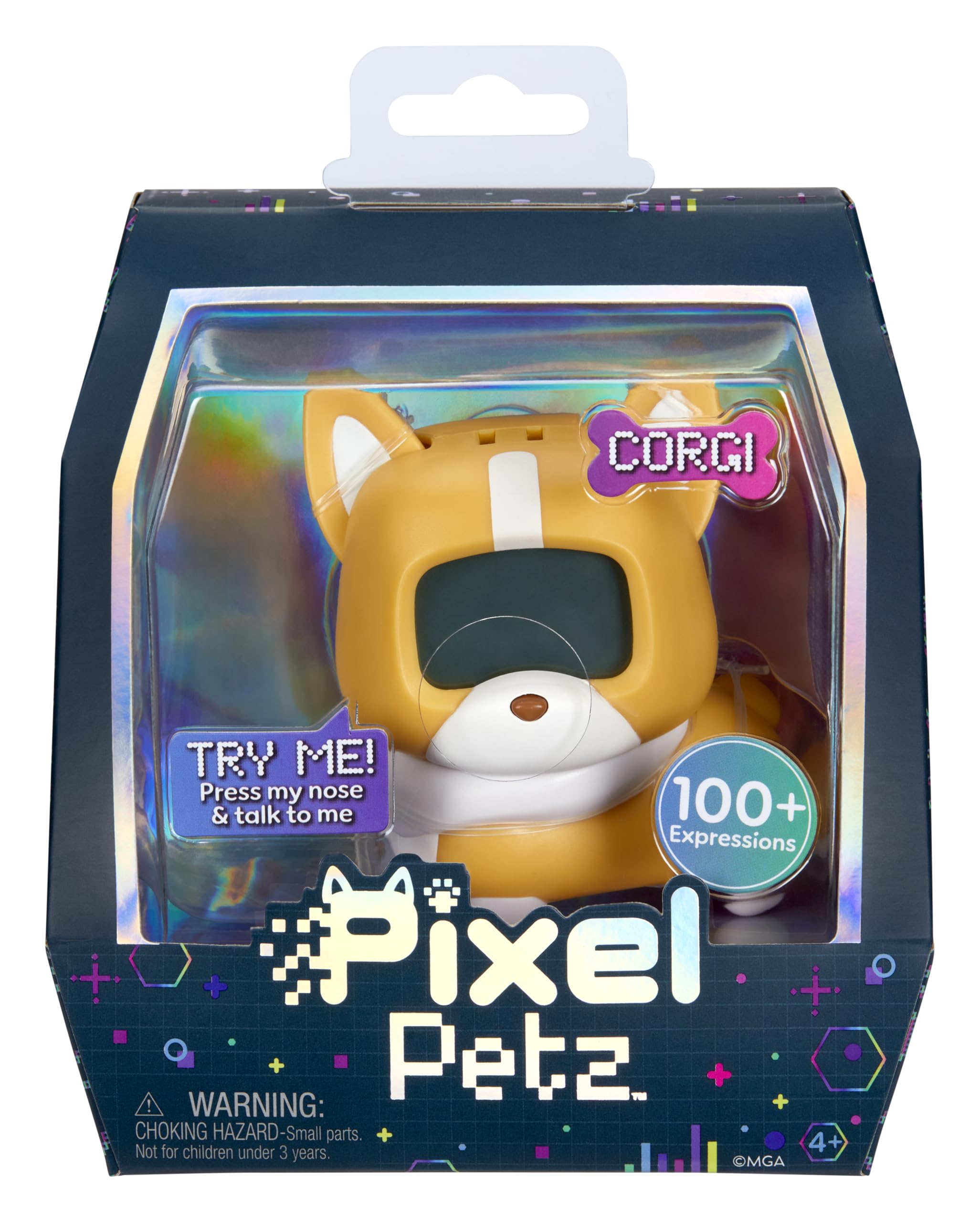 Pixel Petz - Corgi, Interactive Digital Pet Dog, Ages 4+ - Image 3