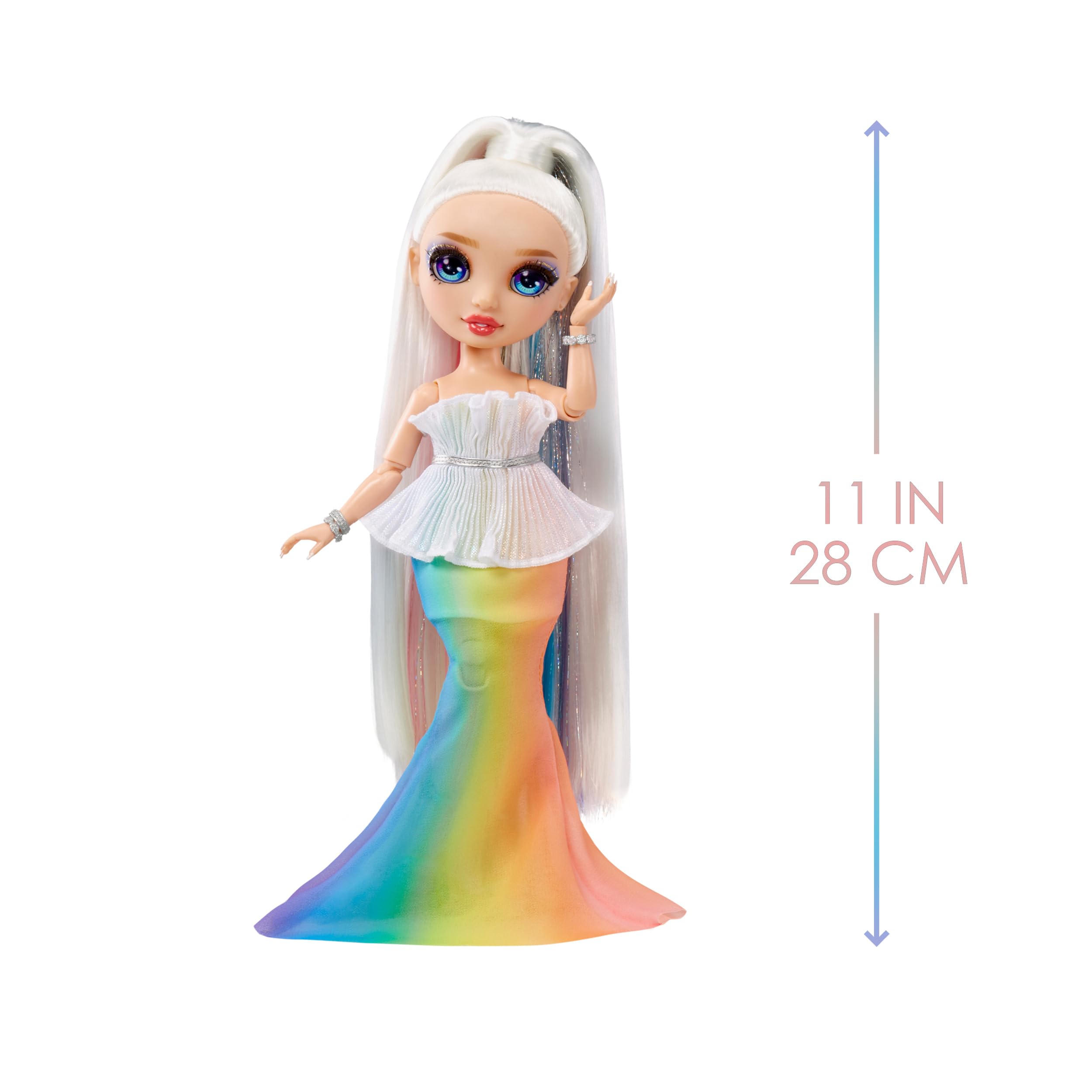 Rainbow High Fantastic Fashion Amaya Raine – Rainbow 11” Fashion Doll and Playset with 2 Complete Doll Outfits, and Fashion Play Accessories, Great Gift for Kids 4-12 Years Old - Image 4