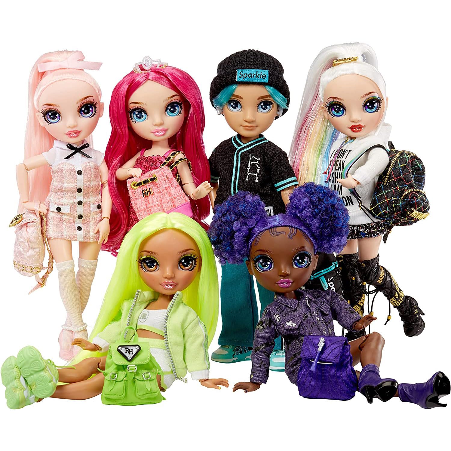 Rainbow High Jr High Series 2 Amaya Raine- 9" Rainbow Posable Fashion Doll with Designer Accessories and Open/Close Backpack. Great Toy Gift for Kids Ages 6-12 Years Old & Collectors - Image 6