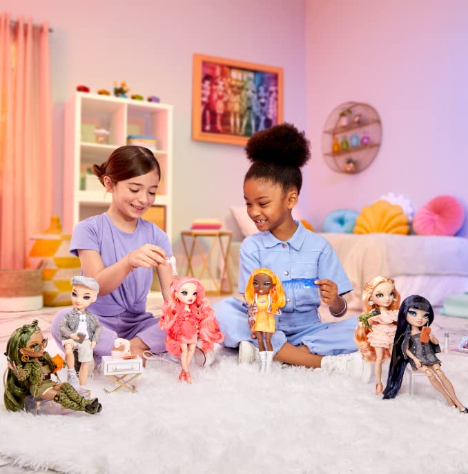 Rainbow High Michelle- Orange Fashion Doll. Fashionable Outfit & 10+ Colorful Play Accessories. Great Gift for Kids 4-12 Years Old and Collectors. - Image 7