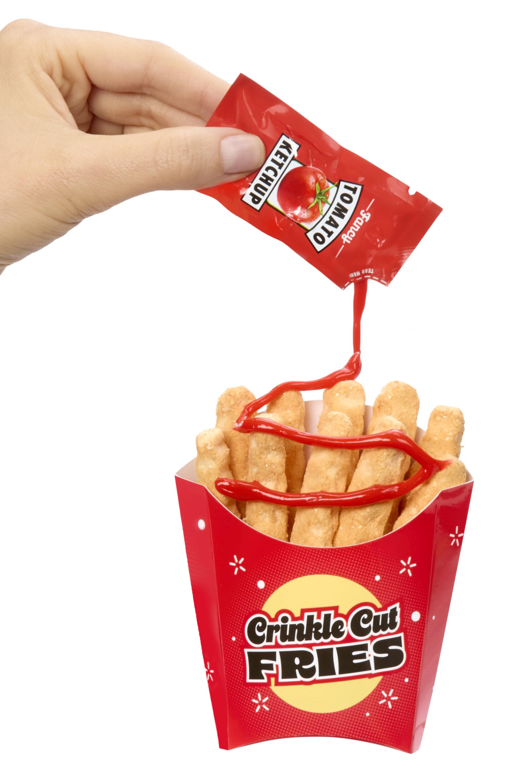 Slime Life French Fries DIY Slime Kit - Unboxing Ingredients to Make, Smash, and Stretch Your Food Slime, Ages 8+ - Image 3