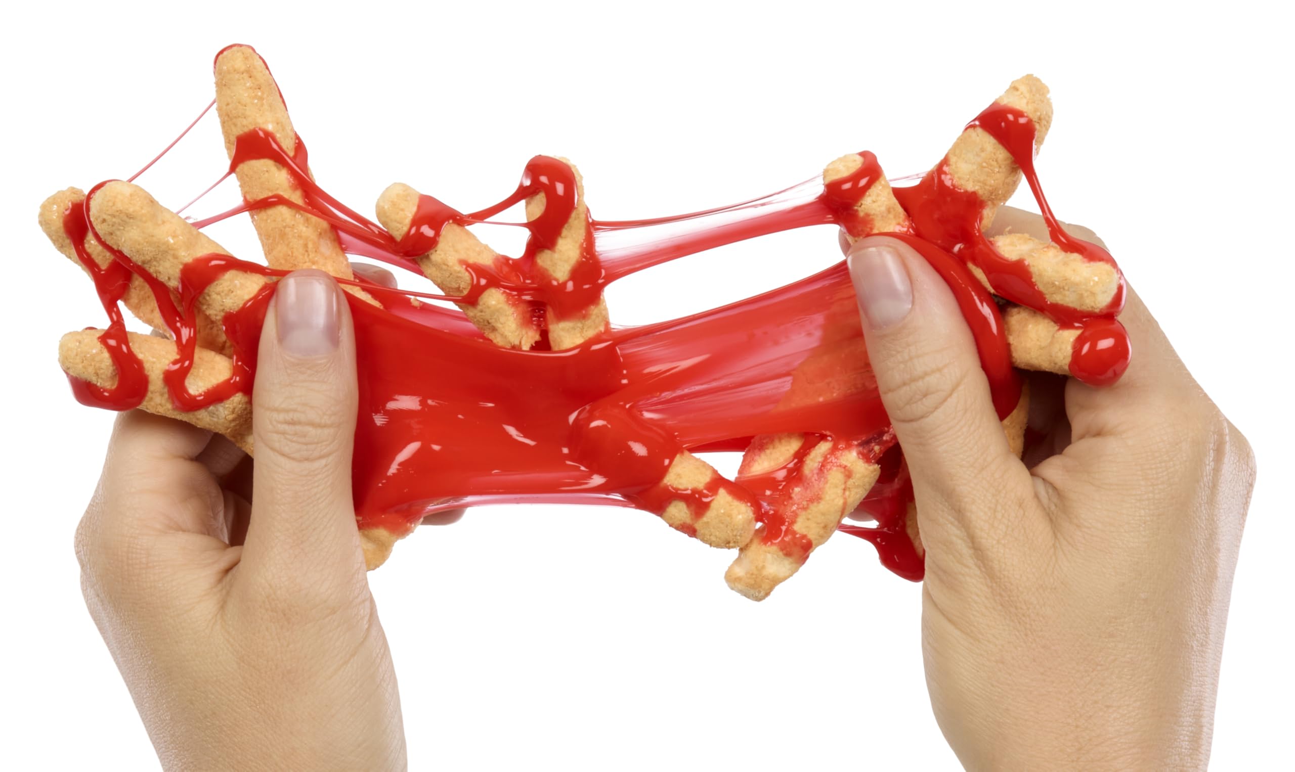 Slime Life French Fries DIY Slime Kit - Unboxing Ingredients to Make, Smash, and Stretch Your Food Slime, Ages 8+ - Image 6