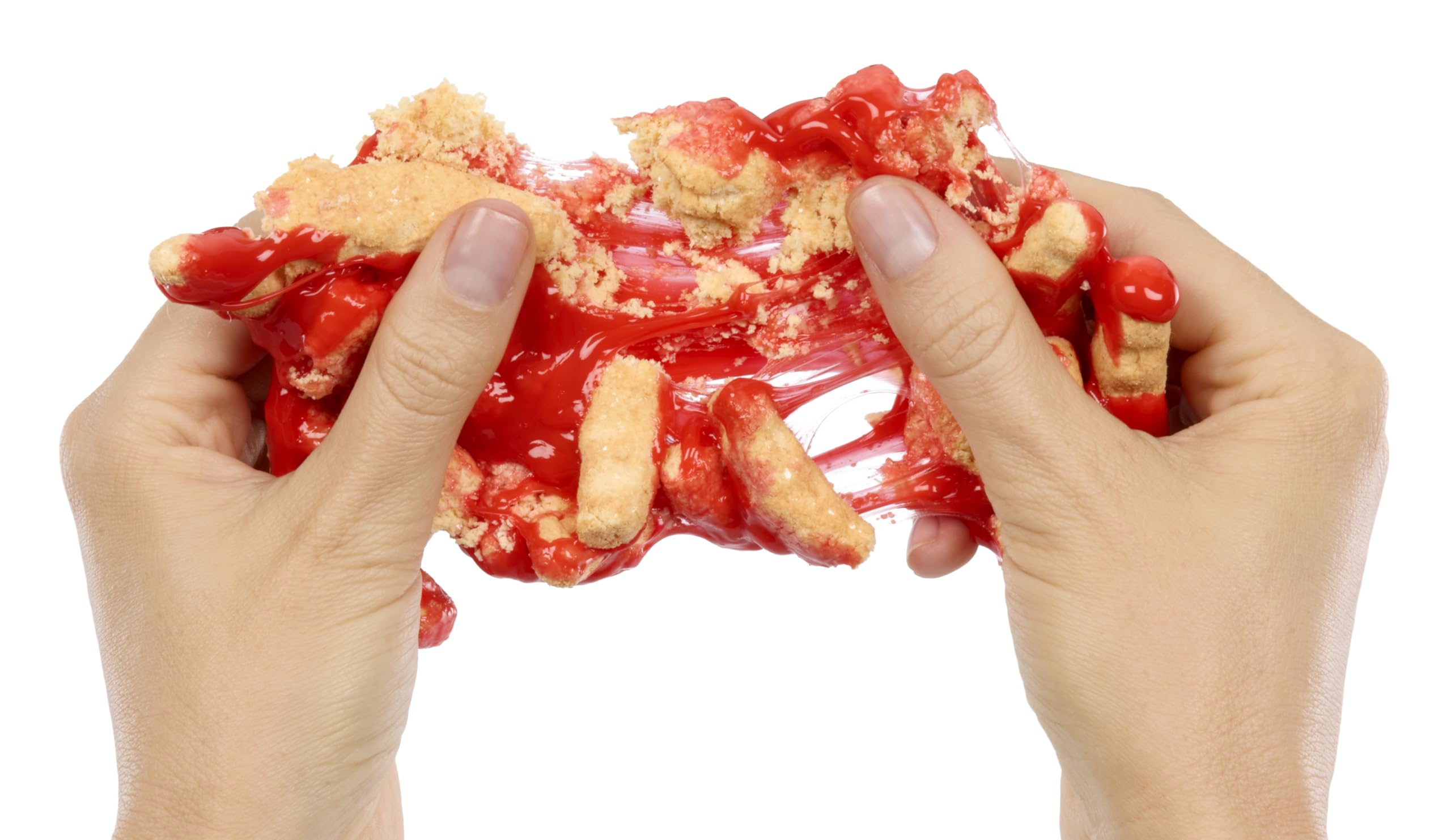 Slime Life French Fries DIY Slime Kit - Unboxing Ingredients to Make, Smash, and Stretch Your Food Slime, Ages 8+ - Image 7