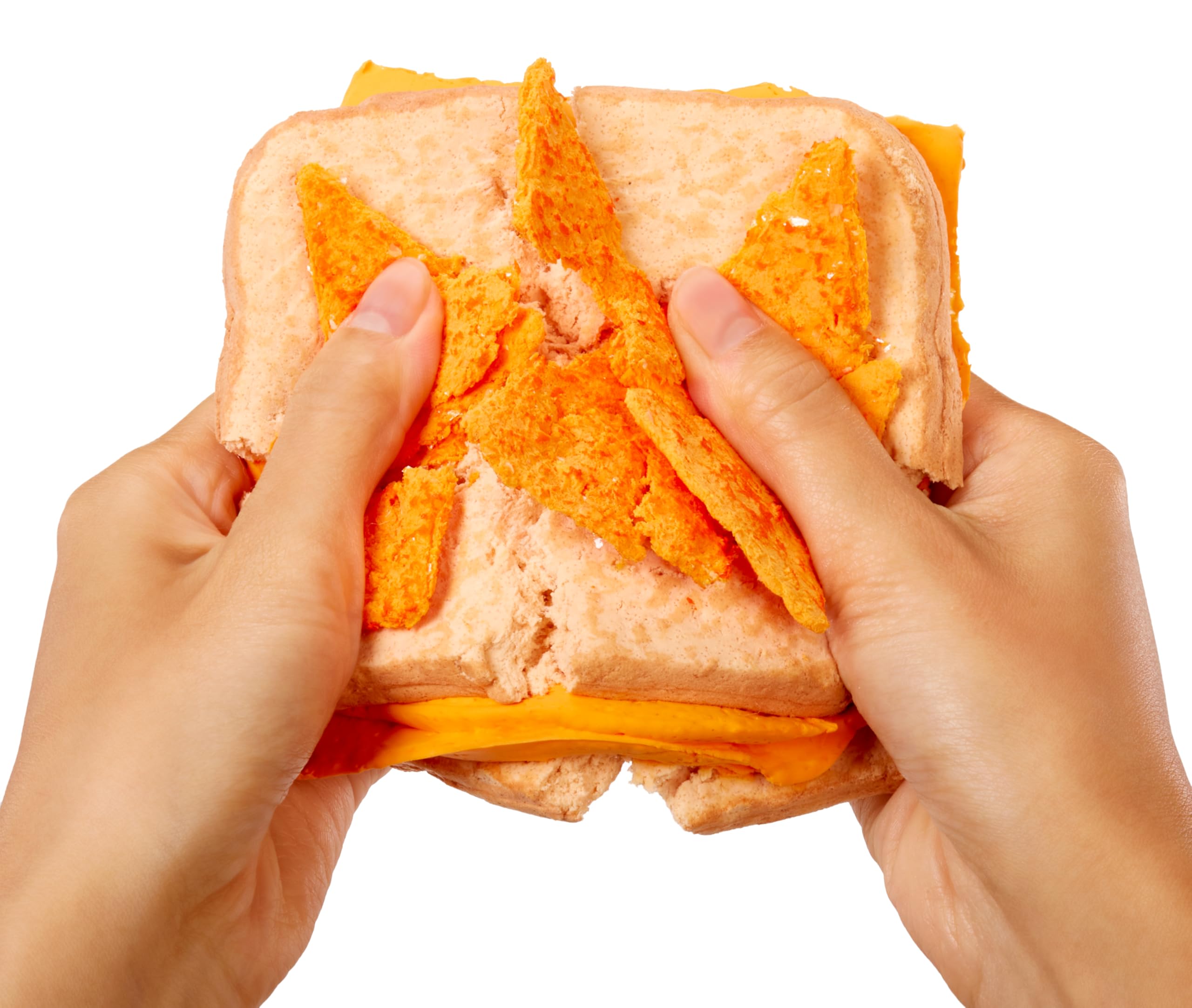 Slime Life Grilled Cheese with Chips DIY Slime Kit - Unboxing Ingredients to Make, Smash, and Stretch Your Food Slime, Ages 8+ - Image 7