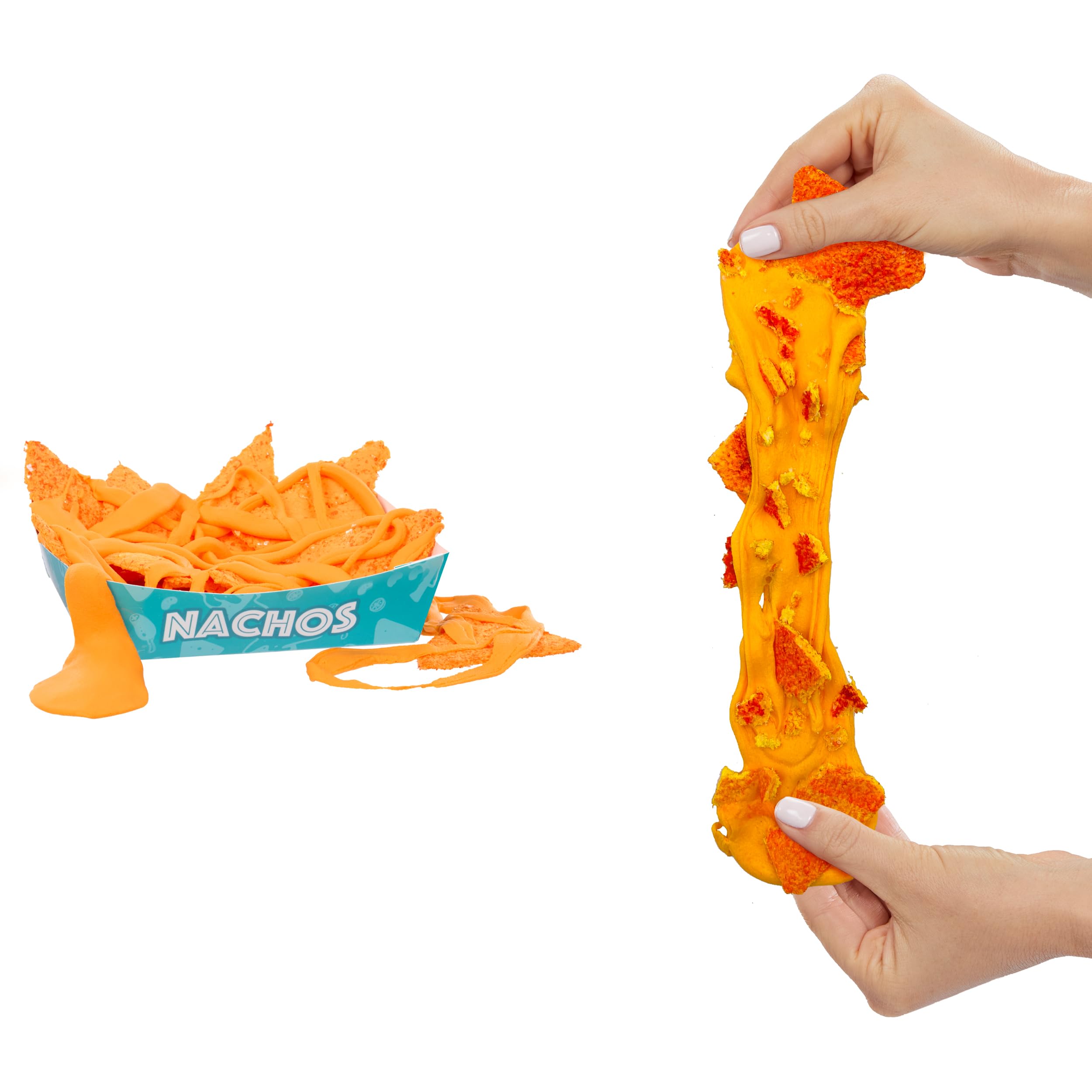 Slime Life Nachos DIY Slime Kit - Unboxing Ingredients to Make, Smash, and Stretch Your Food Slime, Ages 8+ - Image 3