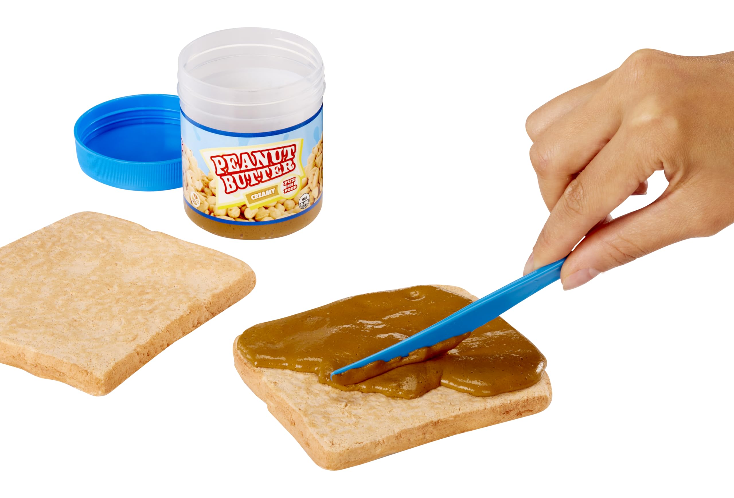 Slime Life PB&J with Chips DIY Slime Kit - Unboxing Ingredients to Make, Smash, and Stretch Your Food, Ages 8+ - Image 5