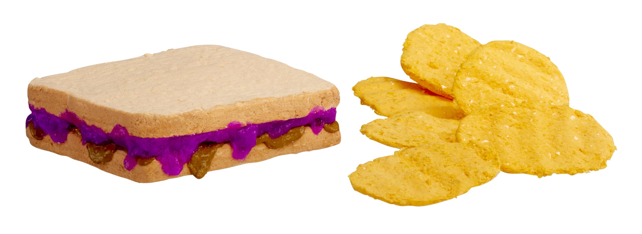 Slime Life PB&J with Chips DIY Slime Kit - Unboxing Ingredients to Make, Smash, and Stretch Your Food, Ages 8+ - Image 6