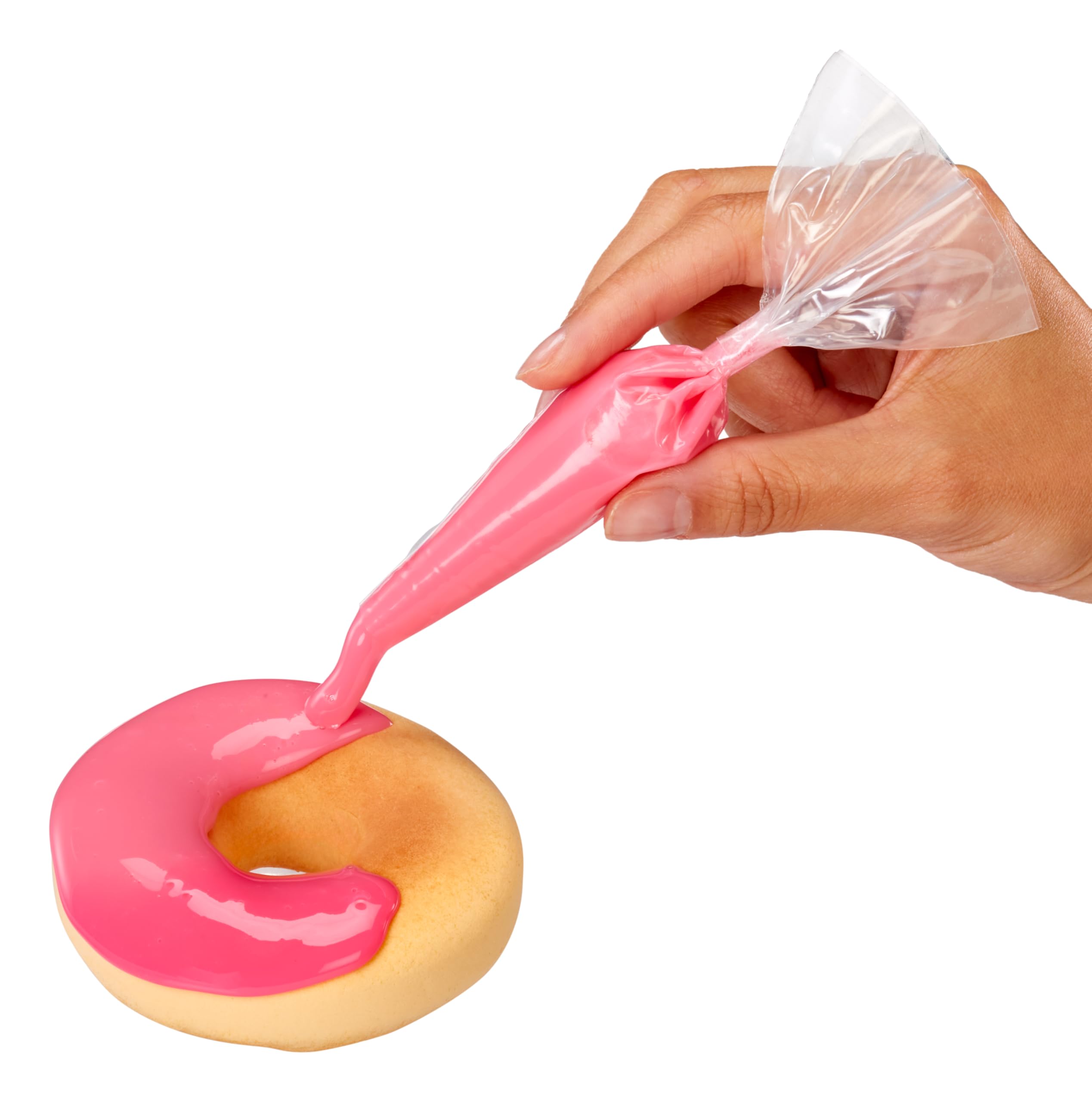 Slime Life Pink Icing Round & Jelly Filled Donuts DIY Slime Kit - Unboxing Ingredients to Make, Smash, and Stretch Your Food Slime, Ages 8+ - Image 4