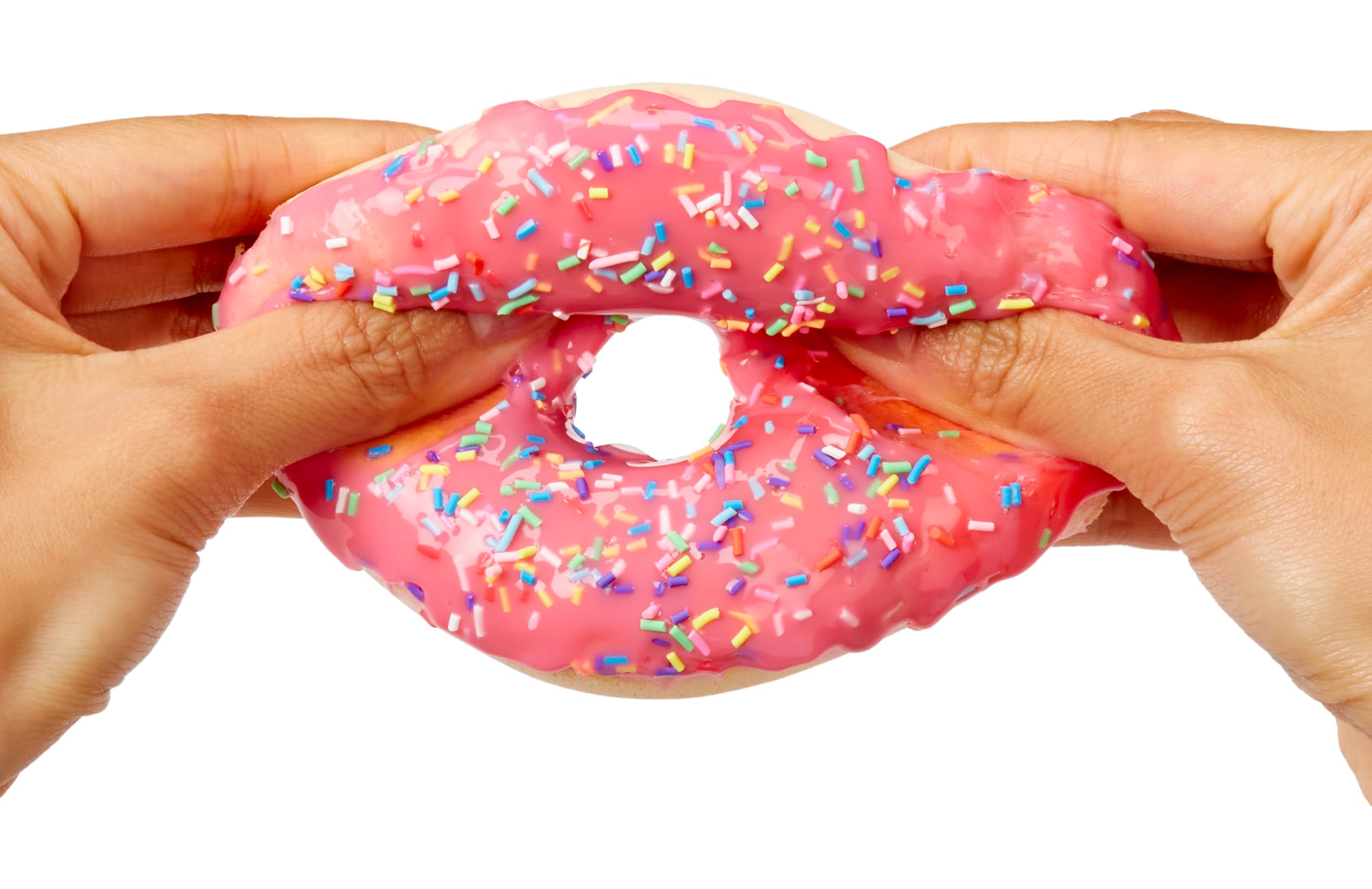 Slime Life Pink Icing Round & Jelly Filled Donuts DIY Slime Kit - Unboxing Ingredients to Make, Smash, and Stretch Your Food Slime, Ages 8+ - Image 6