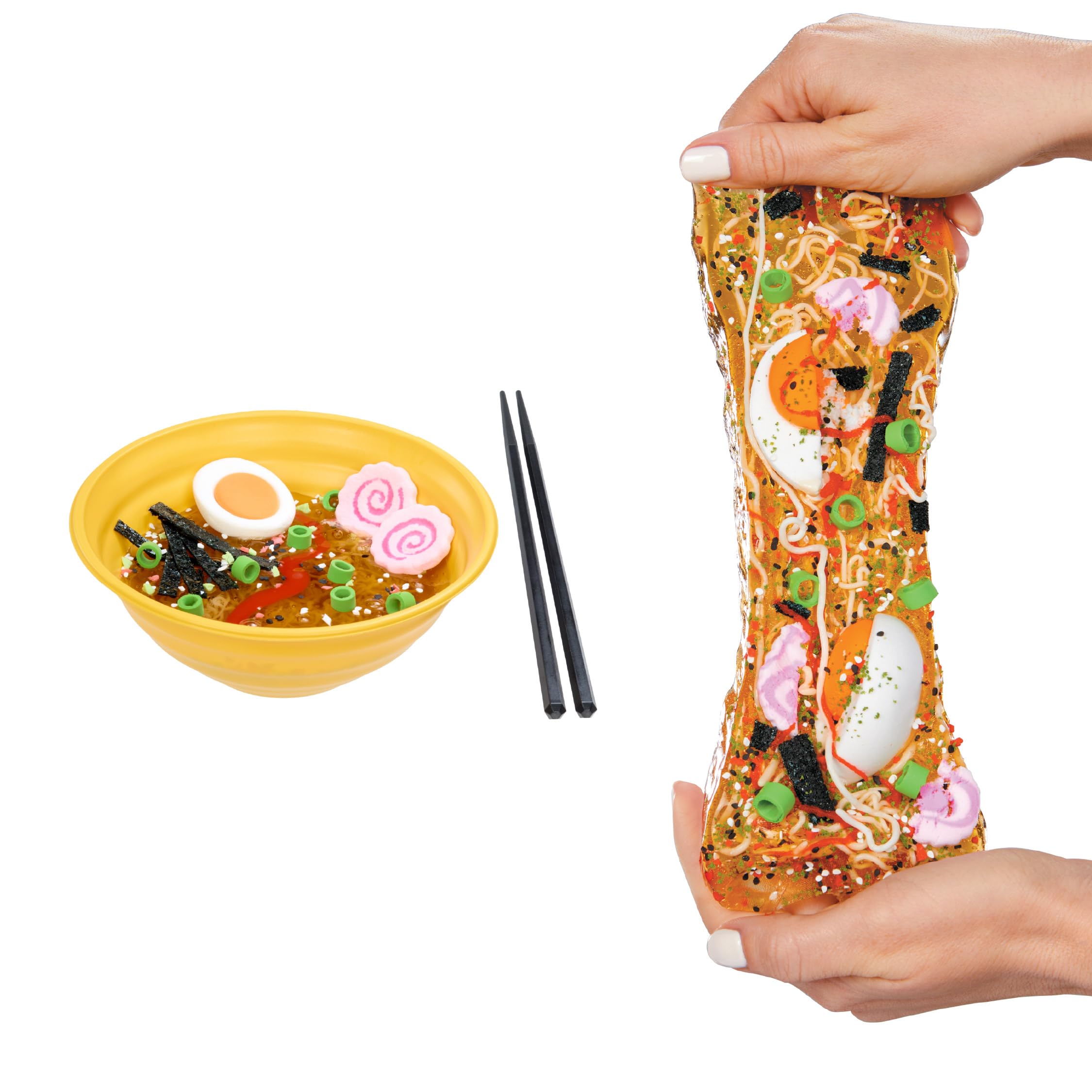 Slime Life Ramen DIY Slime Kit - Unboxing Ingredients to Make, Smash, and Stretch Your Food Slime, Ages 8+ - Image 3