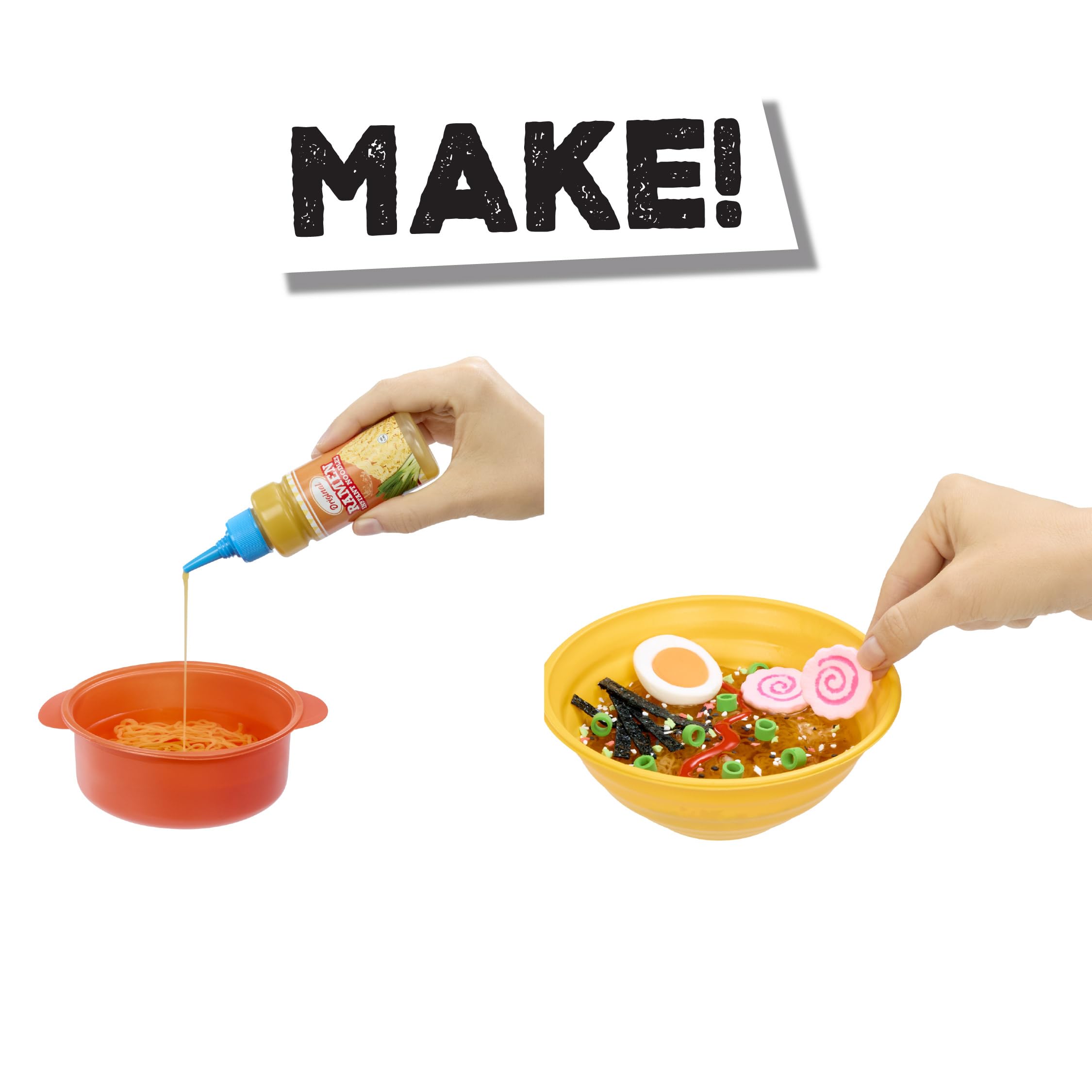 Slime Life Ramen DIY Slime Kit - Unboxing Ingredients to Make, Smash, and Stretch Your Food Slime, Ages 8+ - Image 4