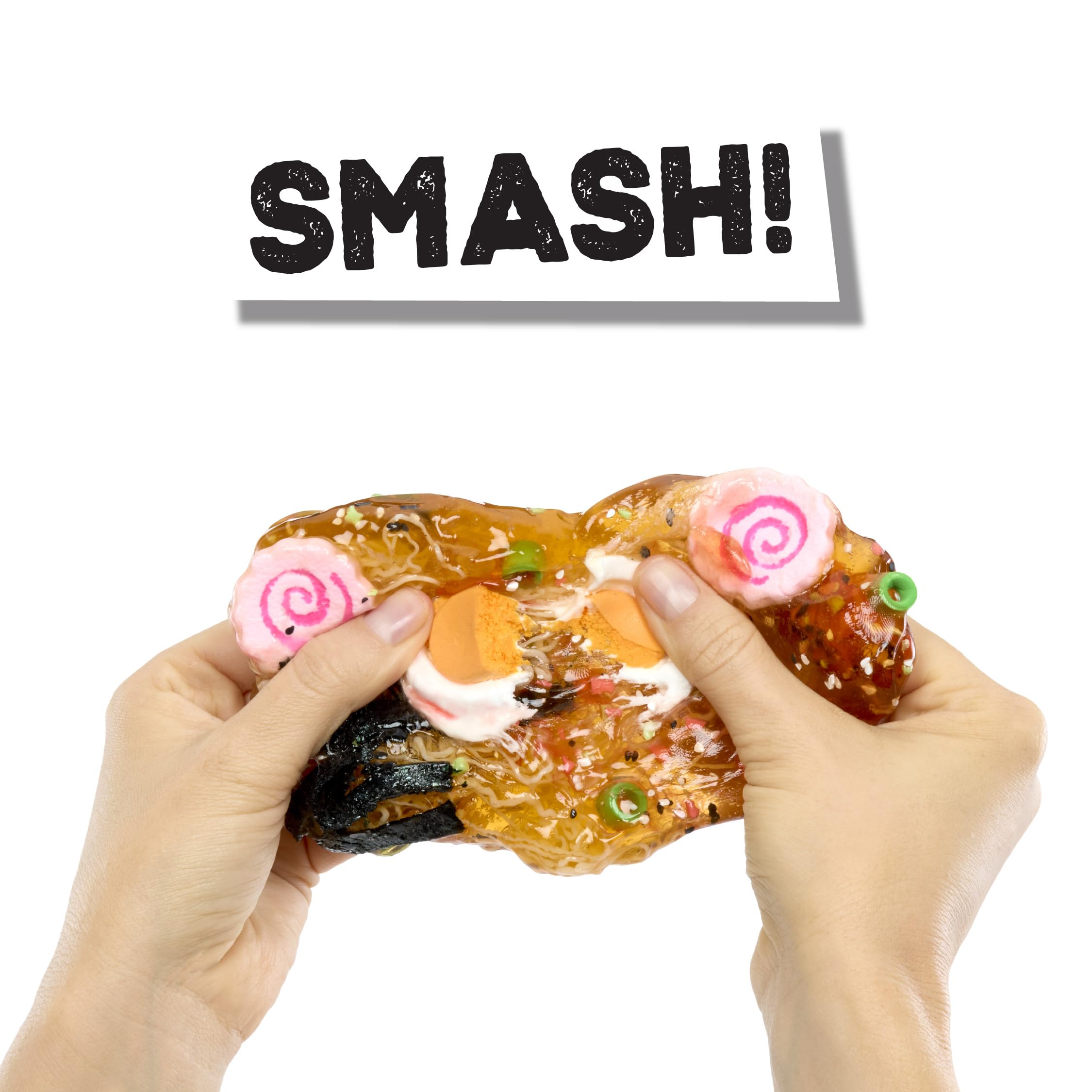 Slime Life Ramen DIY Slime Kit - Unboxing Ingredients to Make, Smash, and Stretch Your Food Slime, Ages 8+ - Image 5