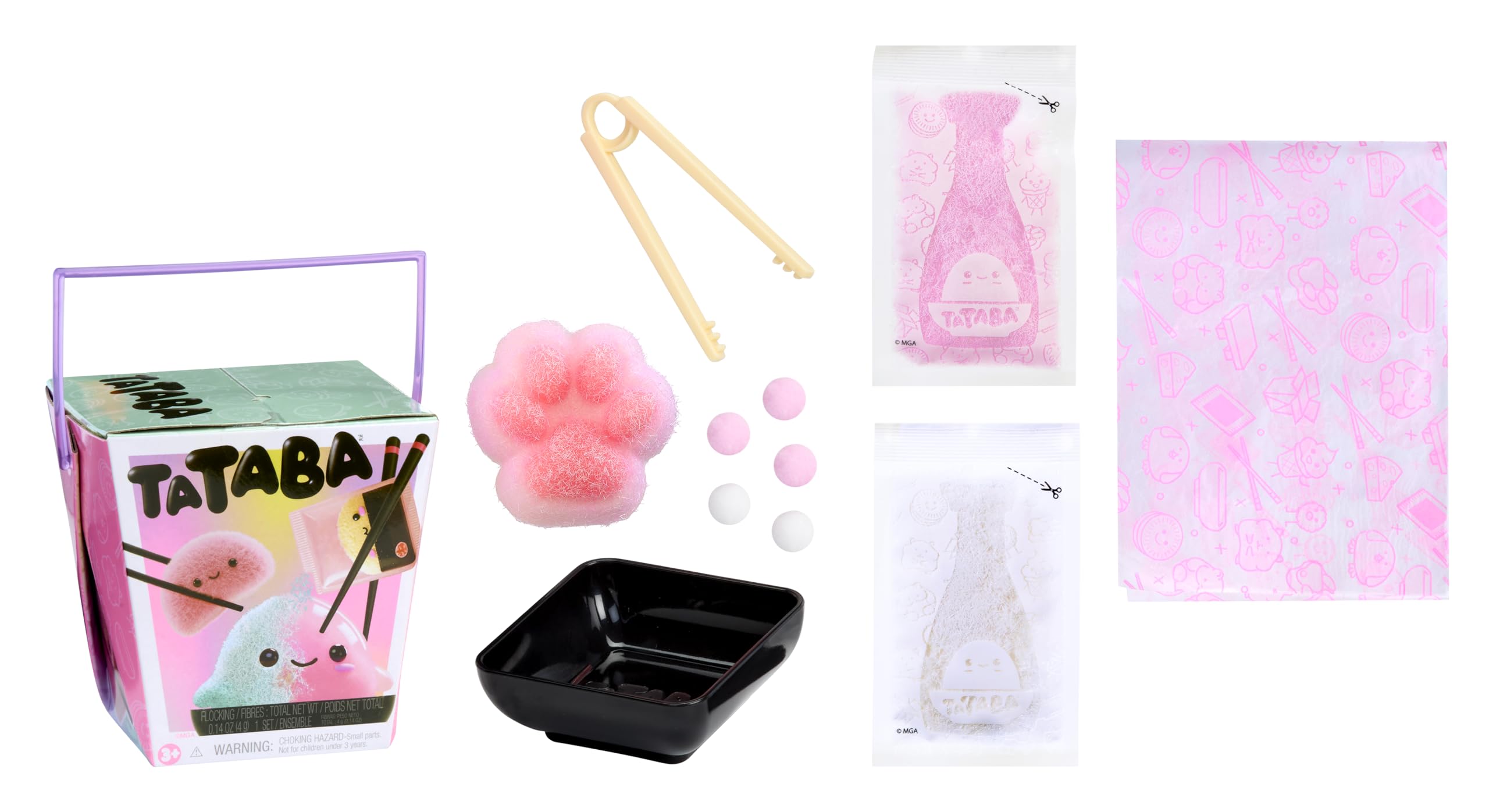 Tataba (2 Pack), Squishy, Collectible, Cute Characters, DIY Flocking, Blind Box, Age 3+ - Image 3