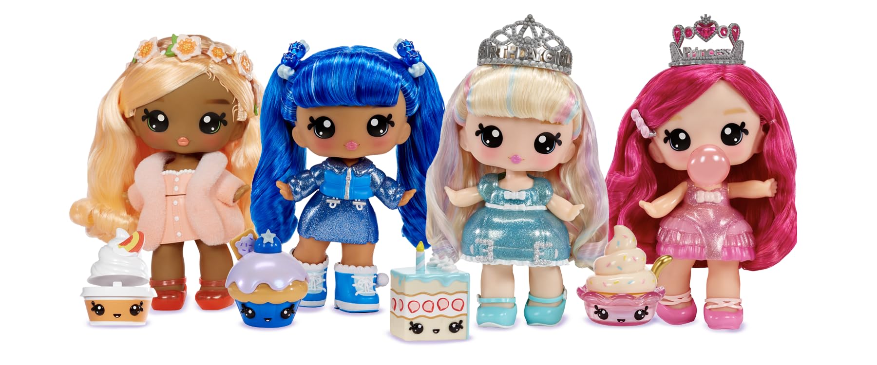 Yummiland Large Doll + Lipgloss Pet- Bianca Bubblegum, Age 4+ - Image 3