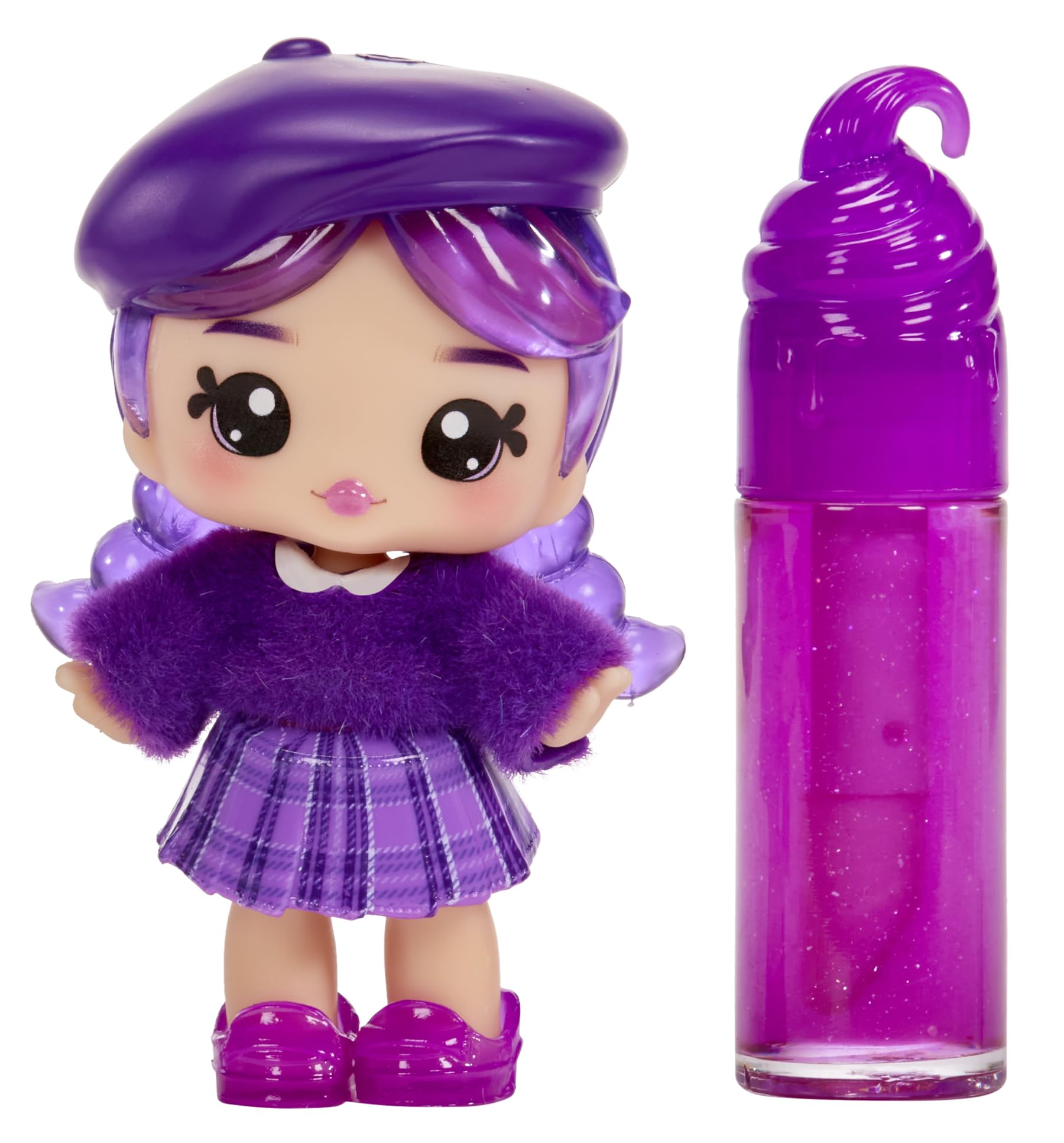 Yummiland Lipgloss Doll- Greta Grape, Ages 4+ - Image 4