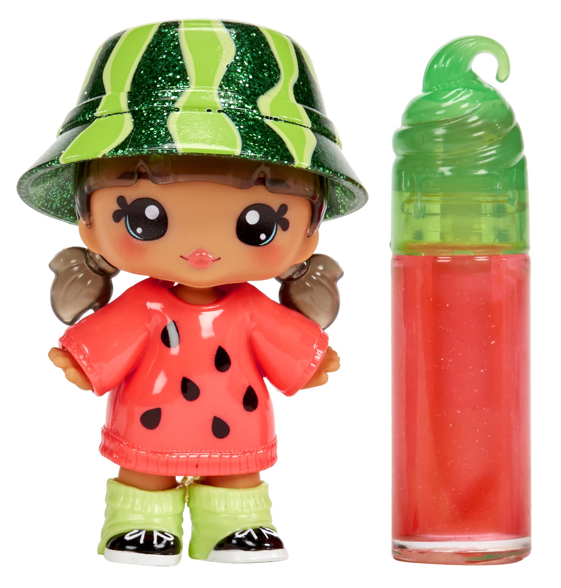 Yummiland Lipgloss Doll- Maya Watermelon, Ages 4+ - Image 4