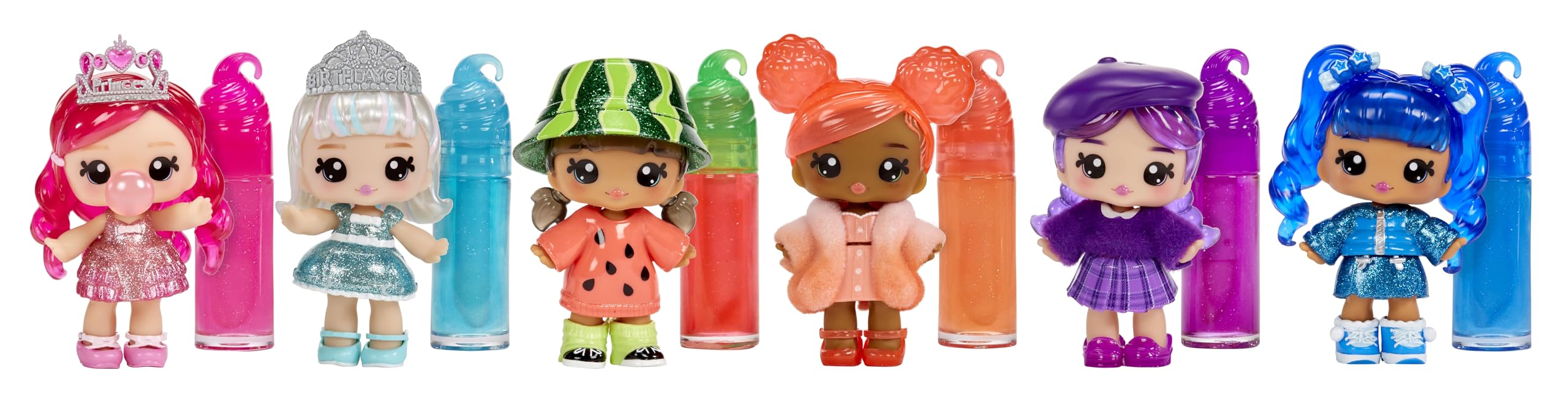 Yummiland Lipgloss Doll- Maya Watermelon, Ages 4+ - Image 5