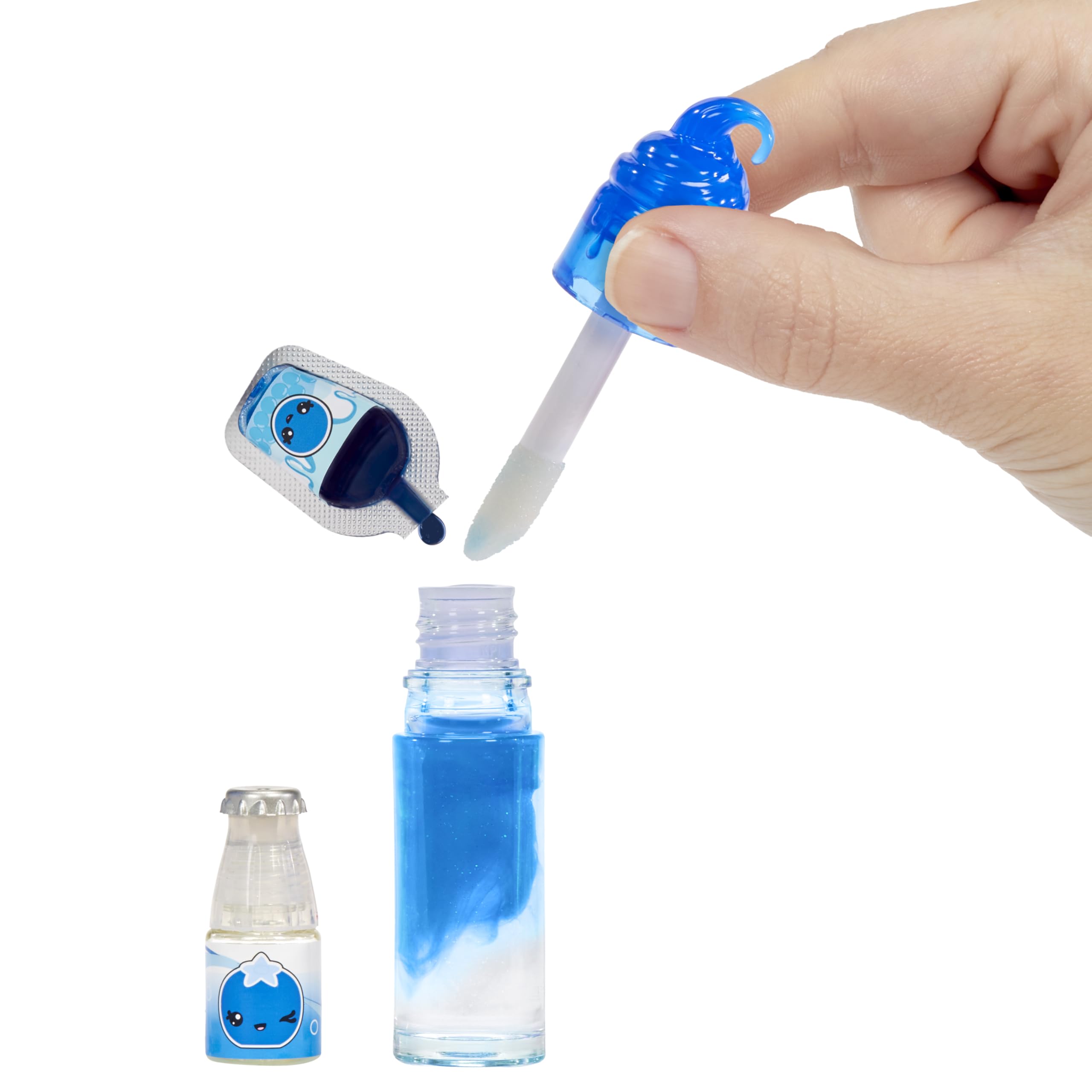 Yummiland Lipgloss Doll- Rory Blueberry, Ages 4+ - Image 3