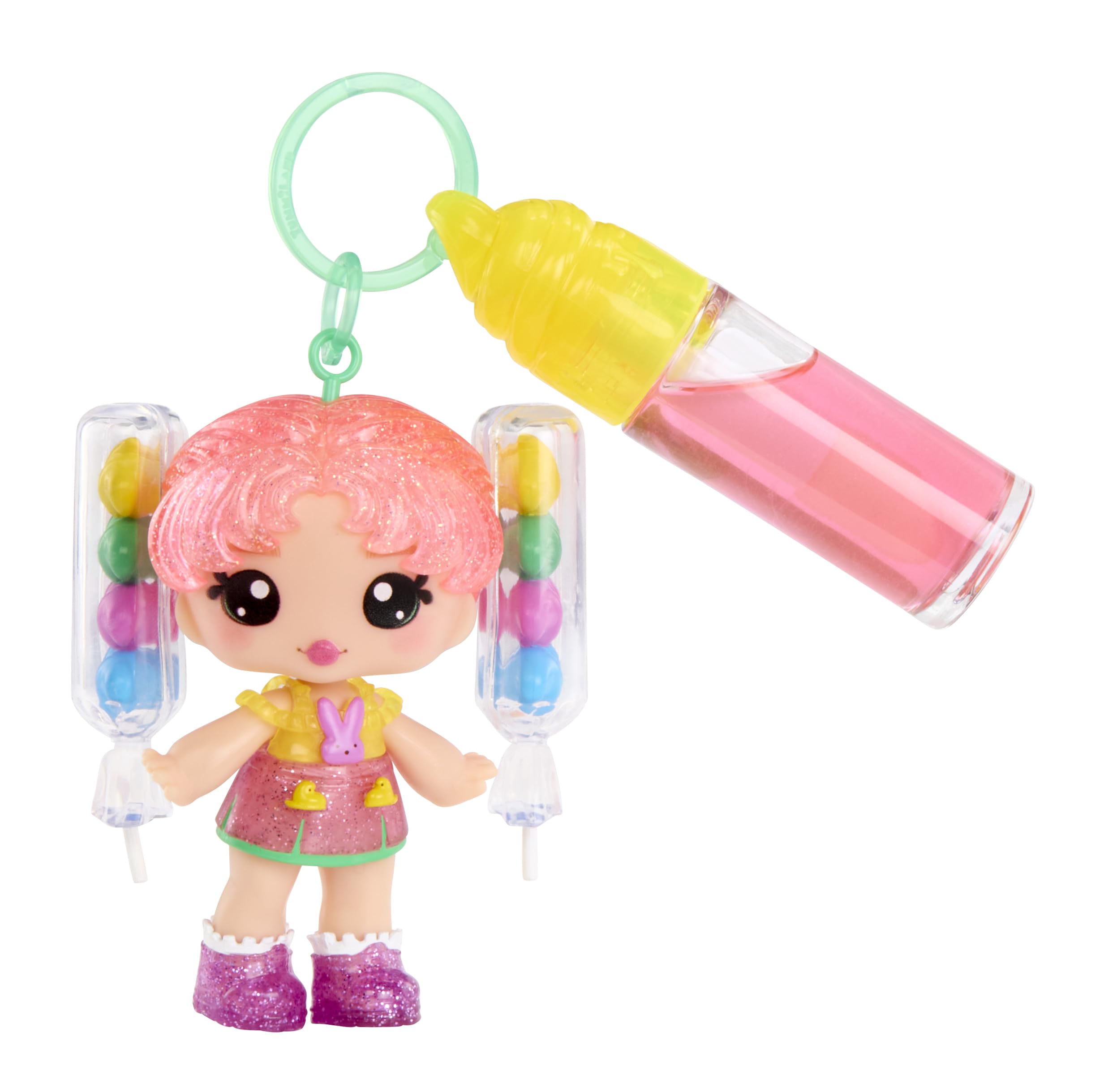 Yummiland x PEEPS Lip Gloss Doll- Molly Mallows with Scented Lip Gloss, Ages 4+ - Image 5