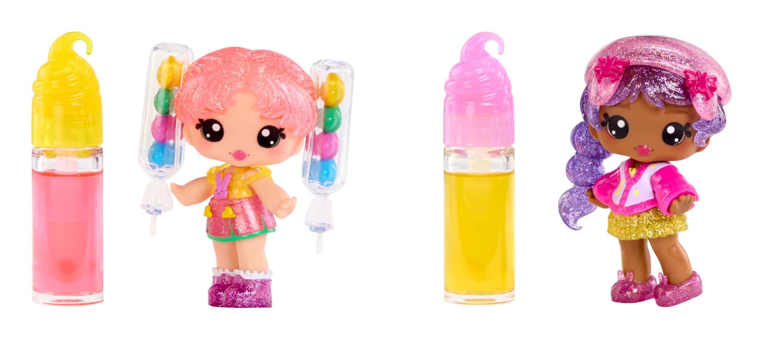Yummiland x PEEPS Lip Gloss Doll- Molly Mallows with Scented Lip Gloss, Ages 4+ - Image 7
